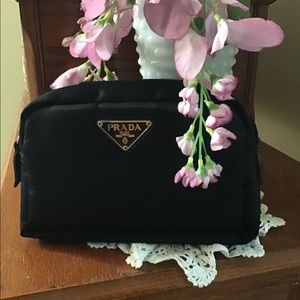 Prada Black Cosmetic Bag